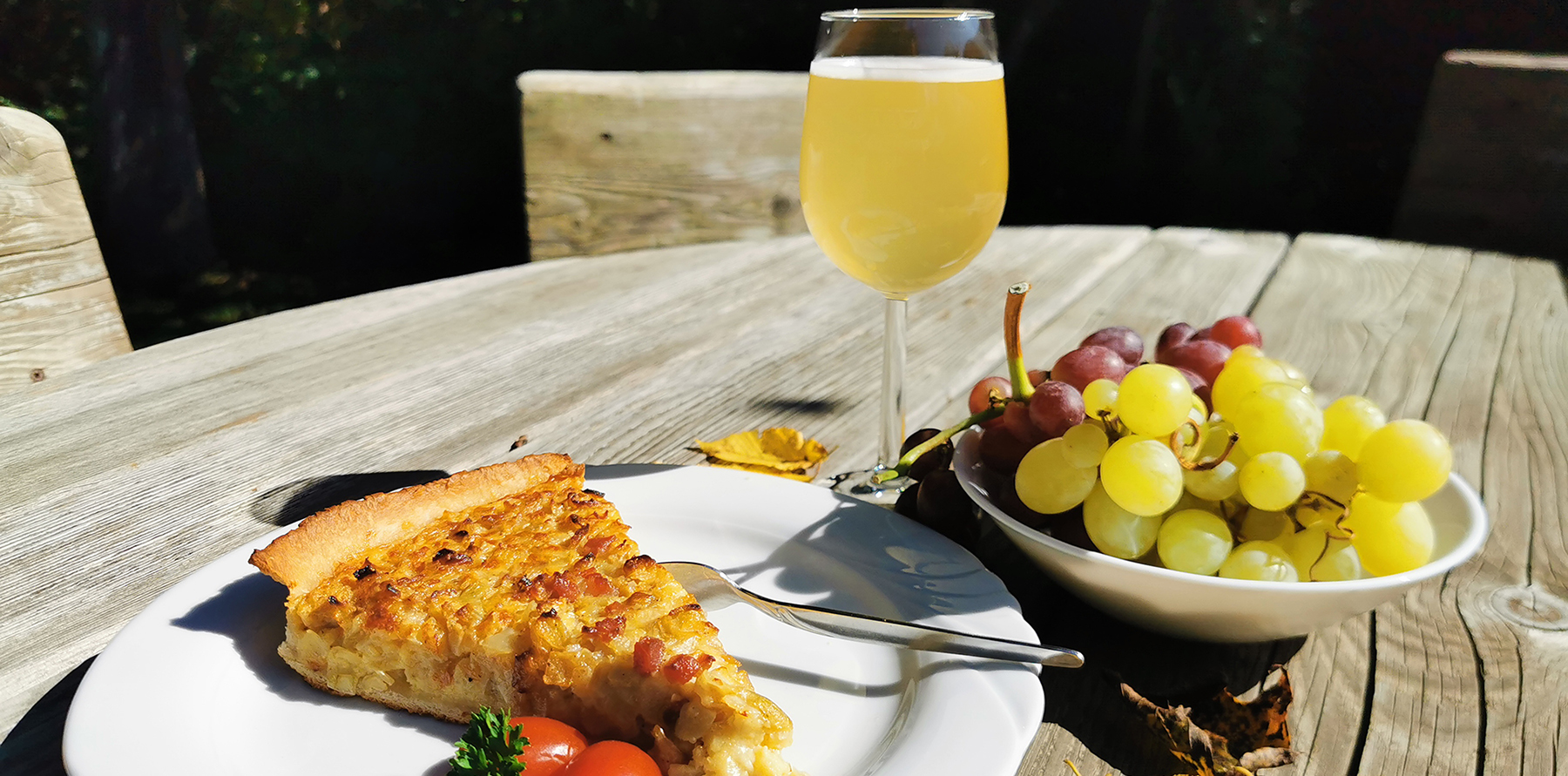 Hotel Restaurant Kupper Biergarten Eppenbrunn Pflzerwald Erholungsgebiet Luftkurort Naturpark Nordvogesen Deutschland Frankreich Zwiebelkuchen